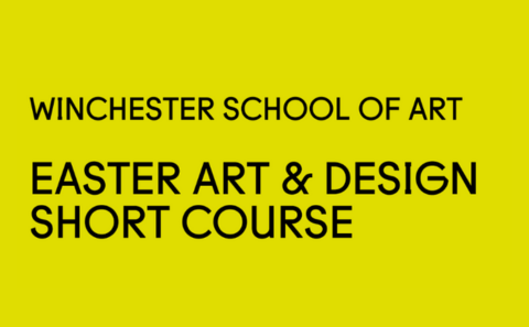 Yellow poster of WSA Easter course