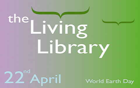 Poster for event the living library