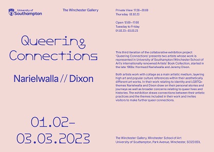 Queering Connections E-invite