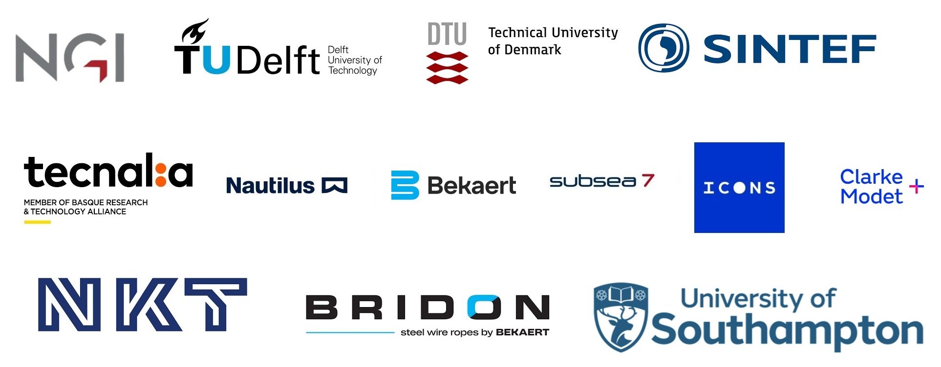 TAILWIND collaborators logos