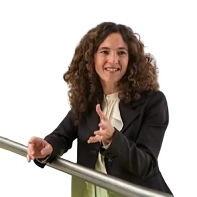 Cutout head and shoulders of Professor Pia Riggirozzi