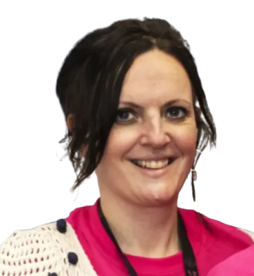 Head and shoulders cutout of Dr Claire Clarkin