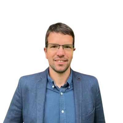 Head and shoulders cutout of Christoph Heuser