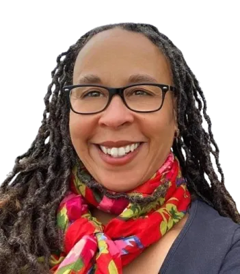 Head and shoulders cutout of Margarita Ononaiye