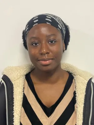 Head and shoulders portrait image of Sophie Okafor