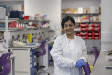 MSc Cancer Biology and Immunology student, Ishani Saha