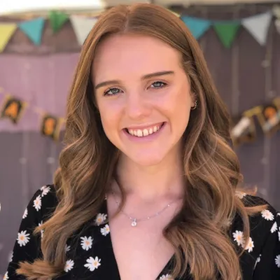 A headshot of Lily, an MSc Education (Online) student from Southampton