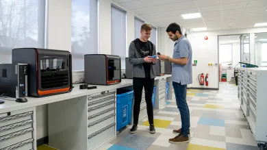 Reflow ovens are among our tools for the complete PCB manufacturing process.
