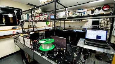 Inside the Fiber laboratory