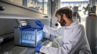 Our Organic Geochemistry Laboratories characterise organic matter