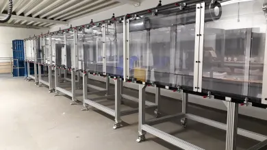 Boundary Layer wind tunnel - Lab 8 empty