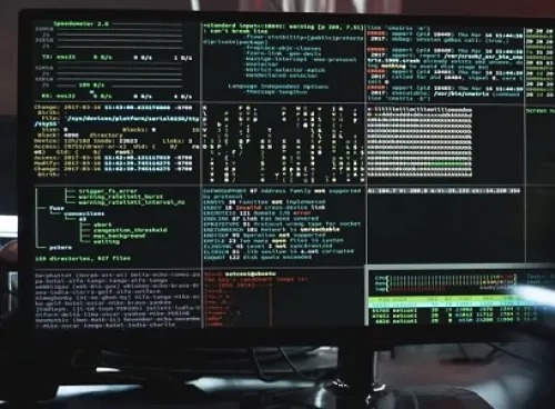 Computer screens and coding