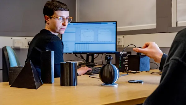 Psychology academic conducting research