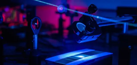 Laser-patterning of a porous paper substrate with a low-power blue laser creating a microfluidic device with a user-defined geometry