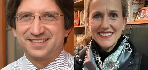 Professor Dan Stein and Professor Christine Lochner