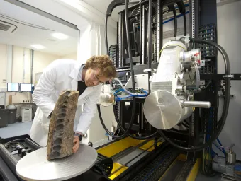 Researcher in a laboratory