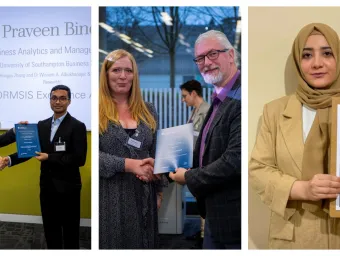 Three CORMSIS Students Win Prestigious Operational Research Awards