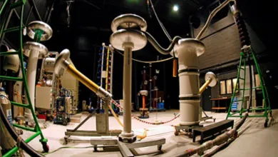 Indoor insulator testing equipment set up