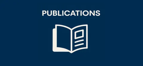 Text 'Publications' and an open book graphic