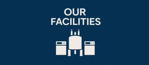 Text 'Our facilities'