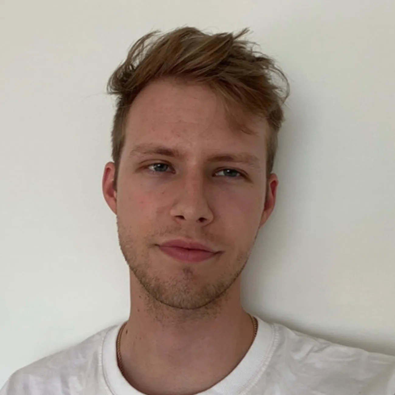 Head and shoulders image of history and politics student Alex Woods