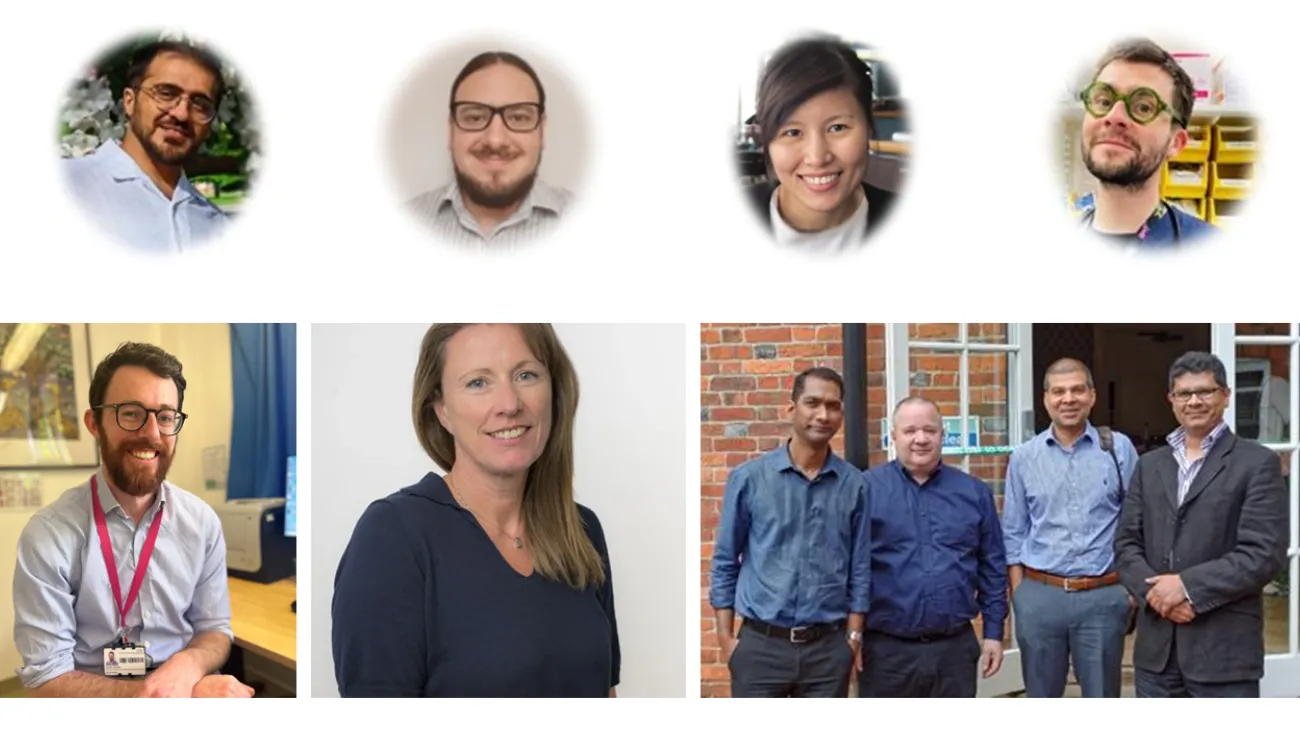 a collage of the Genetics of inflamatory bowel disorders staff